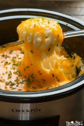 Cheesy mashed potatoes