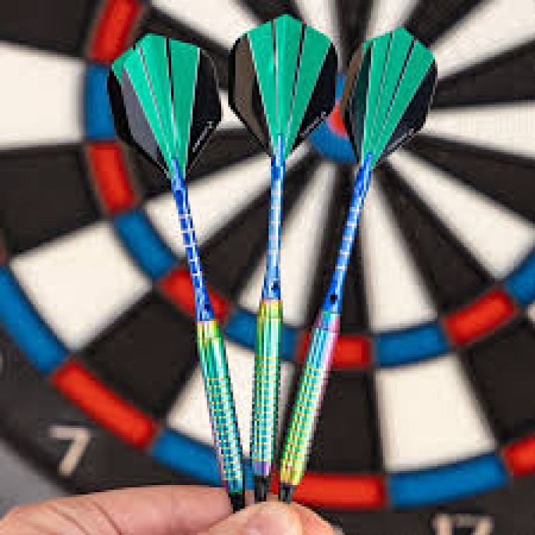 Electric darts game